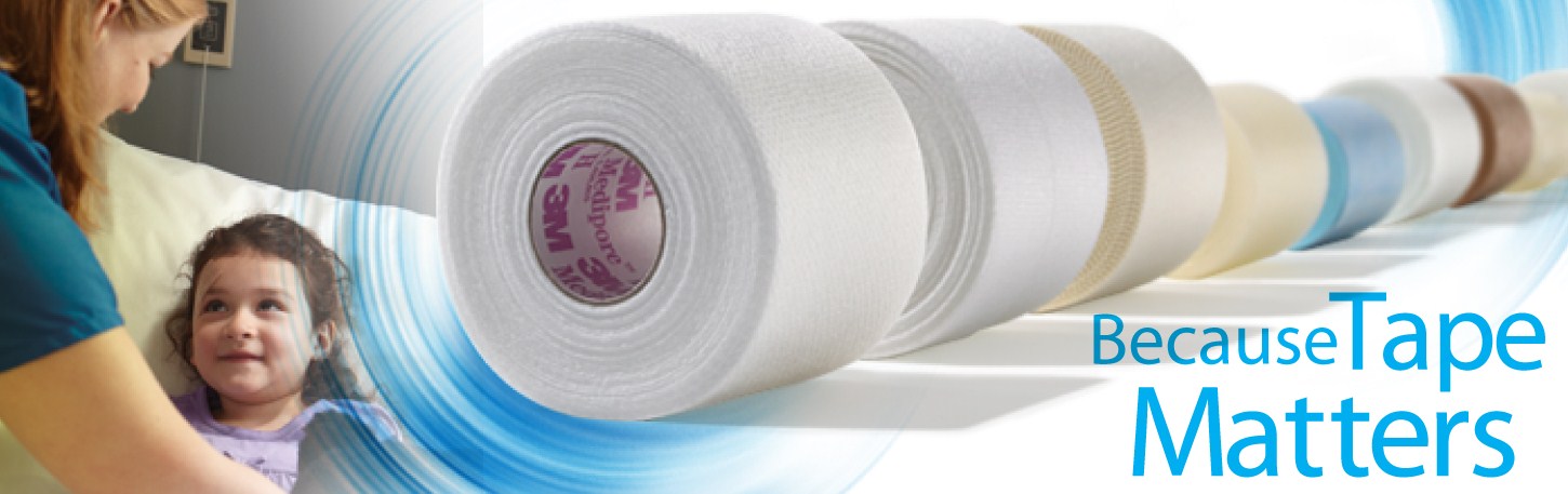 3M medical tape rolls