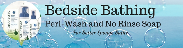 Bedside Bathing Peri-Wash and No Rinse Soap