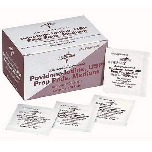 Povidone-Iodine Prep Pads