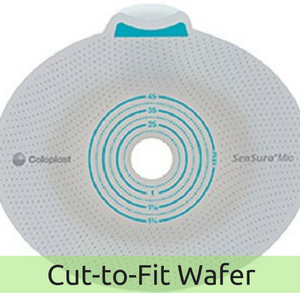 Coloplast Sensura Mio Flex 2 Piece Ostomy Barrier Cut-to-Fit Wafer