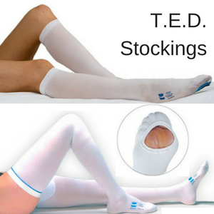 TED Anti-Embolism Compression Stockings for Non-Ambulatory Patients