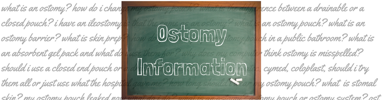 Ostomy Information for New Ostomates