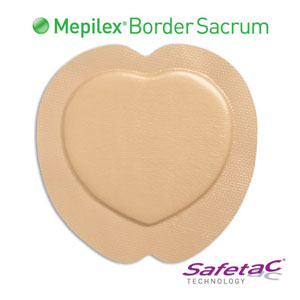 Molnlycke Mepilex Border Sacrum Foam Dressing