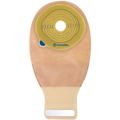 Picture of ConvaTec Esteem Plus - 1-Piece Drainable Ostomy Bag (Stomahesive - Modified - Pre-cut - Flt)