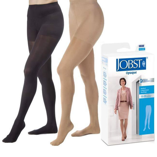 Picture of Jobst Opaque - Women's Pantyhose 15-20 mmHg Compression Support Stockings