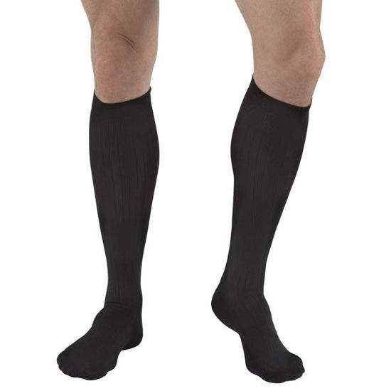 Picture of FLA Activa - Men's Microfiber 20-30 mmHg Compression Dress Socks (Knee High)