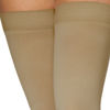 Picture of Sigvaris Dynaven Medical Legwear - Thigh High 30-40mmHg Compression Support Stockings (Open Toe - Grip Top)