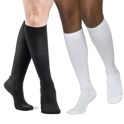 Picture of Sigvaris Cushioned Cotton - Women's Calf 20-30mmHg Compression Support Socks