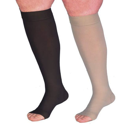 Mediven Plus - Knee High 20-30mmHg Compression Stocking (Extra Wide  Calf/Open Toe)