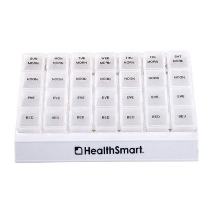 Picture of HealthSmart - Large Weekly Pill Organizer