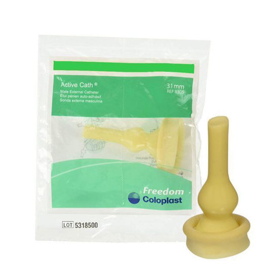 Picture of Coloplast Active Cath - Latex Condom Catheter