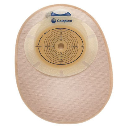 Picture of Coloplast SenSura - 8" Closed 1-Piece Ostomy Bag (Cut to Fit - Maxi - Standard Barrier )