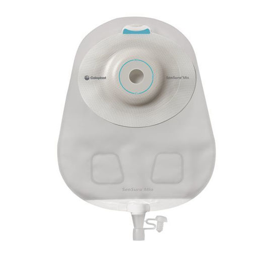 Picture of Coloplast SenSura Mio - 1-Piece Soft Convex Urostomy Bag (Cut to Fit-Midi)