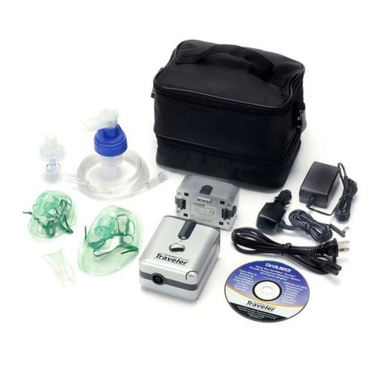 Picture of DeVilbiss Traveler - Portable Compressor/Nebulizer System