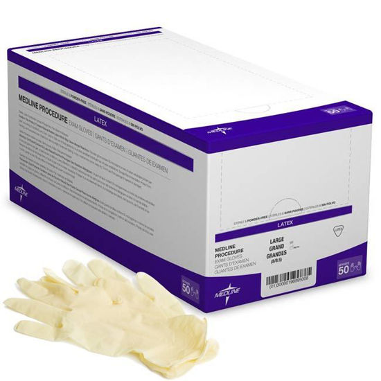 Picture of Medline - Sterile Latex Glove Pairs