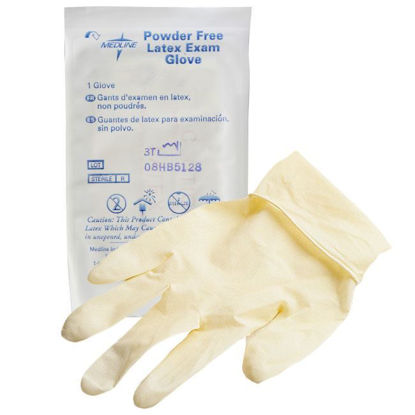 Picture of Medline - Sterile Latex Glove Singles