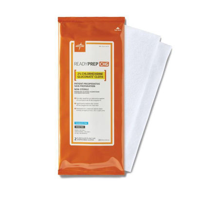 Picture of Medline ReadyPrep CHG 2% Chlorhexidine Gluconate Cloths