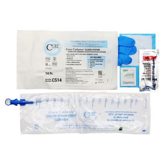 Picture of Cure - Closed System Catheter Kit