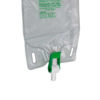 Picture of Bard Dispoz A Bag - 4 Urinary Leg Bags with Flip-Flo Valve and 1 Pair of Fabric Straps