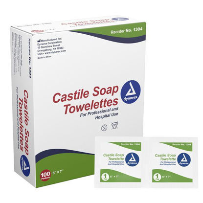 Picture of Dynarex Castile Soap Towelettes