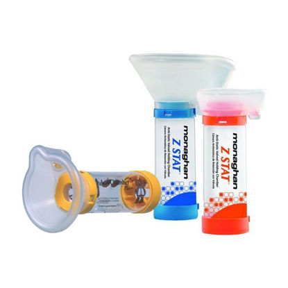 Picture of Aerochamber Monaghan Z Stat - Inhaler Spacer with Mask