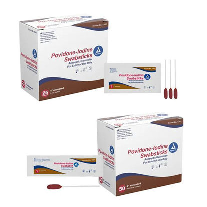 Picture of Dynarex - Povidone-Iodine Swabsticks