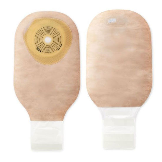 Picture of Hollister Premier - 12" 1-Piece Drainable Ostomy Bag w/ Lock n Roll and Filter (SoftFlex - Cut to Fit)
