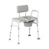 Picture of Medline Combination Padded Transfer Bench and Commode